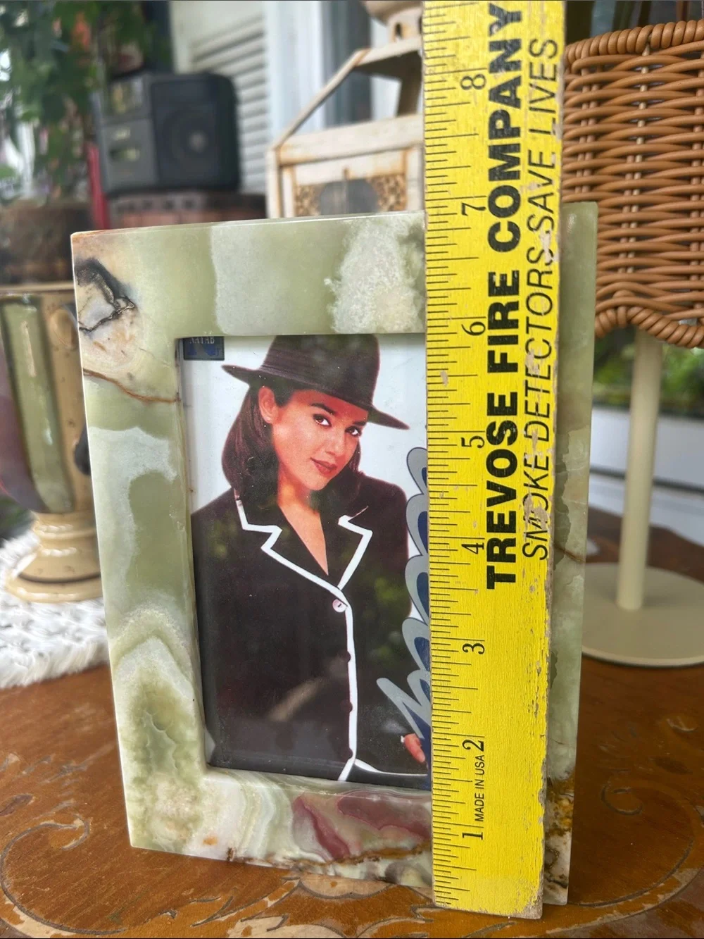 Vinegar Green Onyx Photo Frame